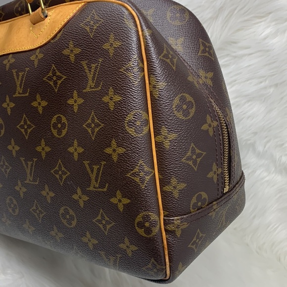 Louis Vuitton Deauville Brown Monogram handbag Datecode: V10988 - Picture 7 of 16